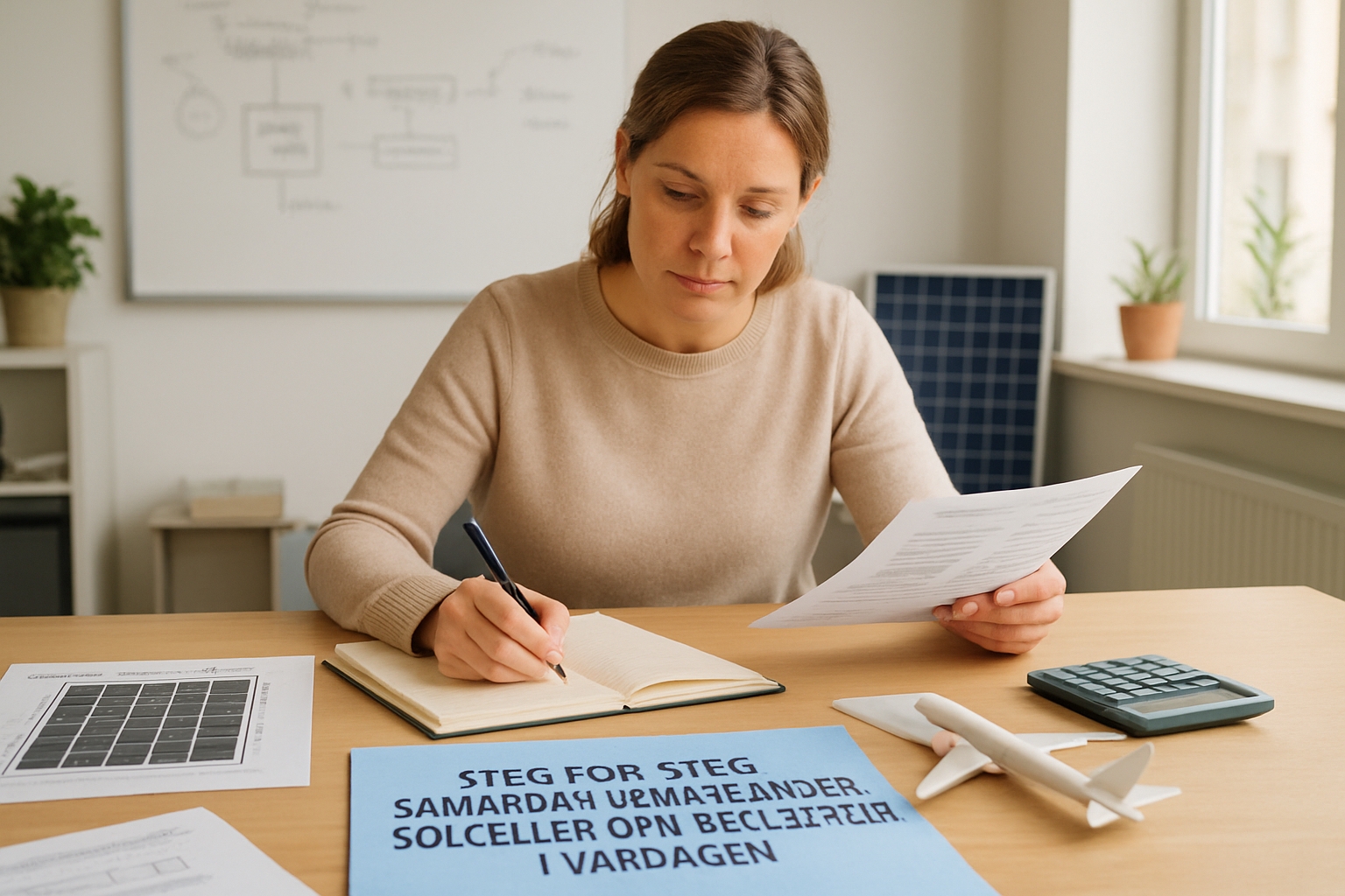 Steg-för-steg: Samordna hemåtgärder, solceller och reseberedskap i vardagen